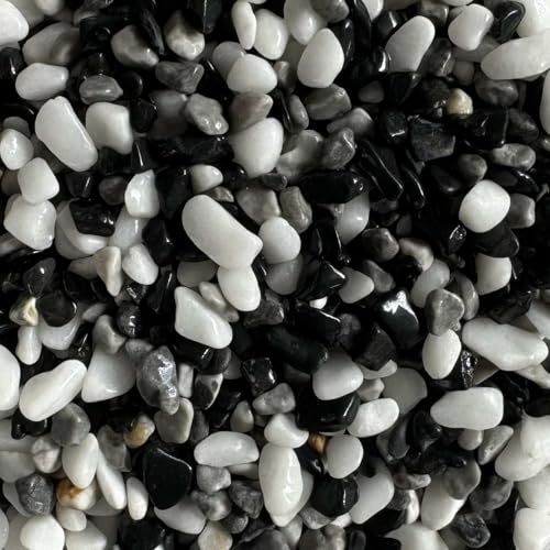 Steinteppich Epoxidharz Set Innen & Außen (ca. 112kg / 8-10m²) | 16 Farben | 100kg 2-4mm Marmorkies + 12L, 2K Epoxidharz Bindemittel | Für Balkon, Terrasse, Treppen, Garage