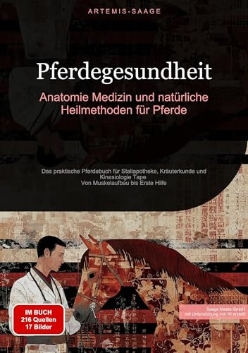 Pferdegesundheit: Anatomie, Medizin und natürliche Heilmethoden für Pferde: Das praktische Pferdebuch für Stallapotheke, Kräuterkunde und Kinesiologie Tape - Von Muskelaufbau bis Erste Hilfe