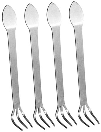 Yardwe 4pezzi Rastrello Per Bonsai in Acciaio Resistente Mini Rastrello Per Giardinaggio Piccolo Strumento Manuale Per Dissodare Terreno e Rimuovere Erbacce