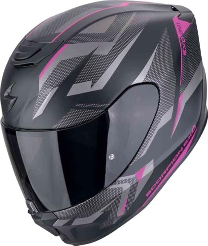 MC Scorpion Exo-391 aaxos Rosa | Casco de Moto Integral Unisex Hombre y Mujer Homologado ECE 22.06 (S)
