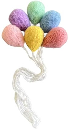 Newborn Photography Props Colorful Balloon Posing Props Baby Photoshooting Props Photo Backdrop Decors Shower