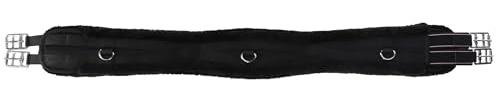 Covalliero Sangle de Selle avec Polaire Noire, 110 cm