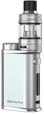 E|“leaf iStick Pico Plus+Melo 4S Kit 75W Max Output With 4ML Melo 4S Tank Powered By Single 18650 (not included) Battery Fit EC-A 0.3/0.5ohm-No Nicotine,No liquid