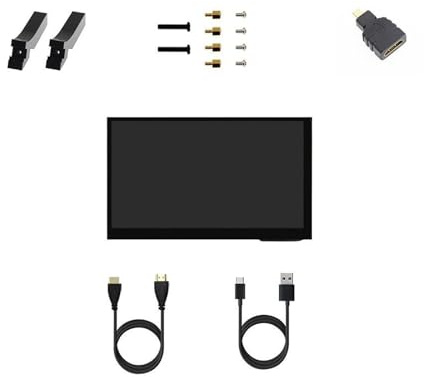Rebellious 7 pollici 1024 X 600 risoluzione touch screen monitor HDTV Display capacitivo per 5 3B + 4B Development Board Schermo capacitivo