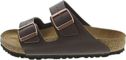 Birkenstock Arizona Sfb Slip-in/Träskor Man Brun - 45 - Tofflor Shoes
