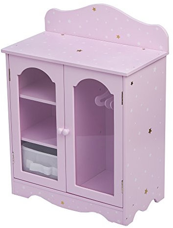 Puppenschrank Holz Puppenzubehör Babypuppen Spielzeug Olivias World TD-0210AP