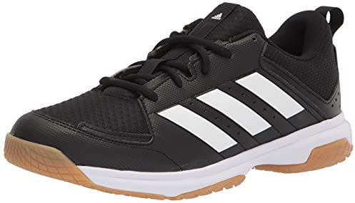Adidas Damen Ligra 7 Indoor Leichtathletikschuh, Schwarz Weiß Schwarz, 44 2/3 EU