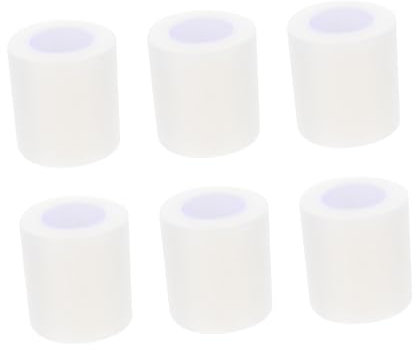 Didiseaon 6rolls Tearable Tape for Pressure Nursing Fixing Allergy Adhesive Wound Strips