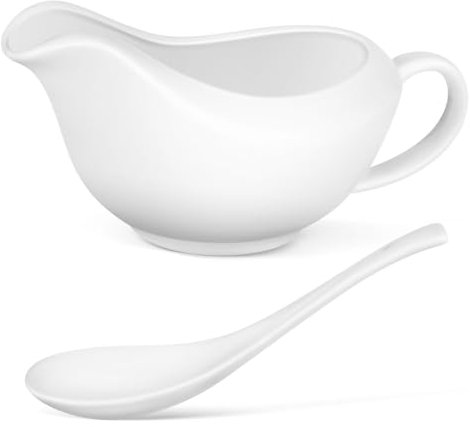 Alipis Gravy Sauce Pot Ceramic Gravy Boat Ladle Serving Bowl Dipping Sauce Cup Easy Clean