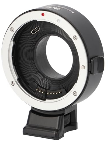 ayex Objektivadapter AF Autofokus EF-FX Kompatibel mit Canon EF/EF-S Mount Objektiv Kompatibel mit Fuji X-Mount