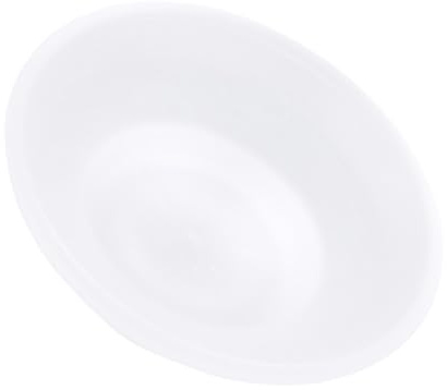 Glass Soap Dish Container for Bathroom Use, White Elegant | Dull Polished Glass, Keeps Soap Dry and Clean, Home Bathroom Accessory
