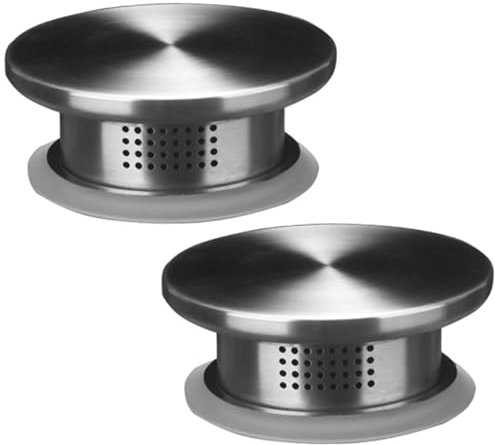 Pitcher Lid, 2Pcs Stainless Steel Water Bottle Lid Replacement for Water Jug Glass Bistro Pitcher, Bottle Replacement, Carafe Lids Only, Carafe, Kitchen Accessories Tools