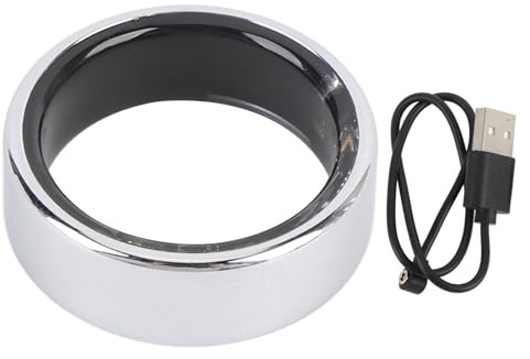 Anillos Inteligentes para un Seguimiento de Fitness de Pareja con Contador de Pasos, Modos de Deportes múltiples Que Ejecutan Ciclismo de natación, Impermeable IP68, batería de 7 (13)