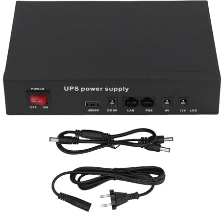 UPS Fuente de alimentación de 12000 mAh Batería ininterrumpida para electrodomésticos para electrodomésticos