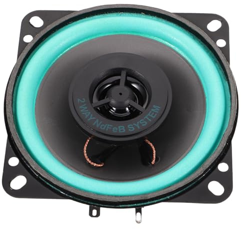 Baluue Altoparlanti Audio per Auto 4 Pollici 100w a Gamma Completa per Porte Anteriori, Resistenti All’umidità alle Deformazioni, per Impianto Stereo Auto e Suono Potente in Spazi