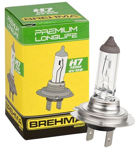 Brehma 90368 Premium Longlife H7 Halogen Lampe 12V 55W PX26d E1