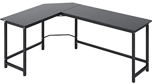 Vinsetto Mesa de Ordenador PC Escritorio Esquinero en L 168x120x75cm