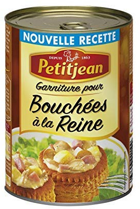PETITJEAN - Garniture Pour Bouchée À La Reine 400G - Lot De 2 - livraison offerte
