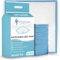 50 x Incontinence Bed Pads | 60 x 60 cm | Incontinence Bed Sheets | Disposable Mattress Protector | Self Adhesive Tabs | Absorbent Pads | (1 Packs of 50)
