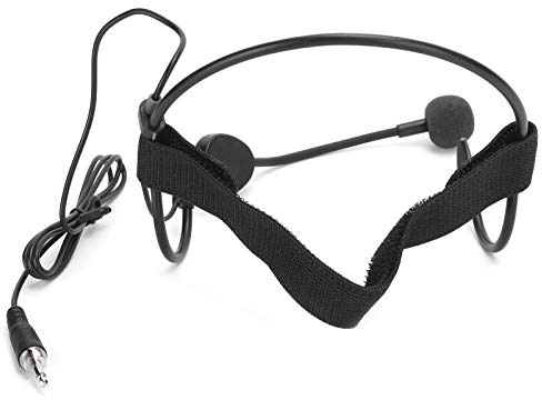 Micro Serre-Tête 3,5 Mm, Jack 3,5 Mm Mâle à Vis à Condensateur pour l'enseignement de la Performance Mini Bandeau Filaire 3,5 Mm Crochet d'oreille monté sur la Tête