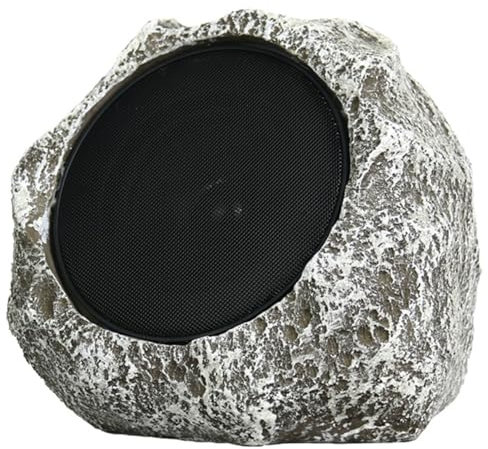 Enceintes de Roche extérieures, Bluetoothes à énergie Solaires, Haut-parleurs extérieurs sans Fil, Haut-parleurs extérieurs USB 9x7x7 USB 9x7x7 pour Le Jardin, Le Patio, la Piscine, la terrasse,