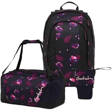 Satch Air Pencil Slider Edition Schulrucksack Set 3tlg. inkl. Sporttasche (Mystic Nights)