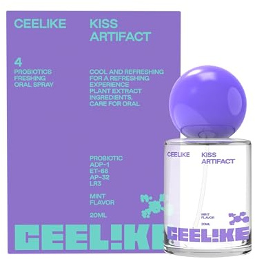 CEELIKE Mundspray – Frischer Atem im Alltag – Alkoholfreies Mundspray mit praktischem Format für unterwegs – Einfache Mundpflege – 20 ml