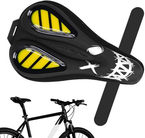 Nixiara Cykelsadelöverdrag | med elastisk rem, utomhuscykelsadelöverdrag - för tillfällig cyklist med passion för cykling, stadsvandring, väg- och mountainbike