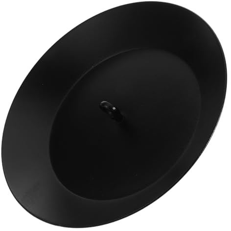 YARNOW Bacino Raccoglitore in Alluminio per Catena della Pioggia, Ciotola Rotonda per Raccolta Acqua Piovana da Balcone e Giardino, Contenitore Resistente per Irrigazione Esterna