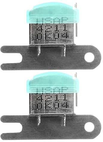 HYTROVE Cabezal Metal para Grabadora de Casete Estéreo Magnético 2 Piezas Reproducción Clara y Grabación en Doble Canal Accesorio para Grabadora Cassette