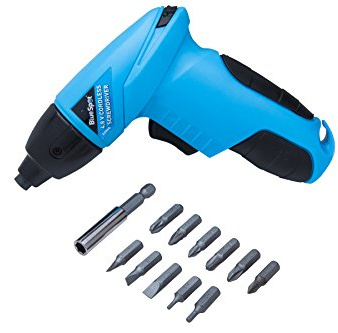 Blue Spot Tools 12066 3.6V Lithium-ion Cordless Screwdriver with 11 PCE bits