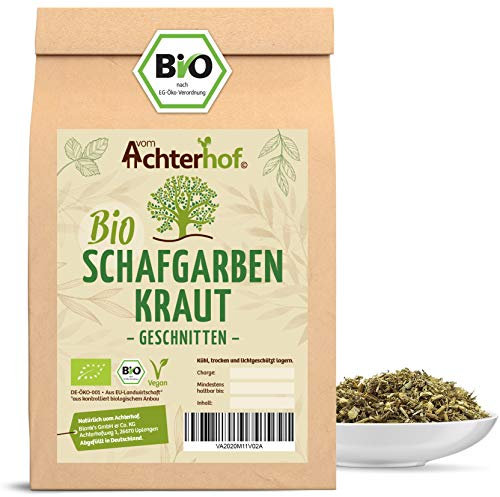Schafgarbenkraut BIO (250g) | Schafgarbentee | Schafgarbe Tee | organic yarrow herb vom Achterhof