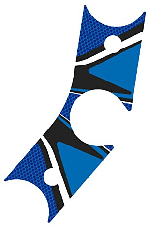 Puig 9845A Tankschutzabdeckungen zusätzlicher Schutz, Blau