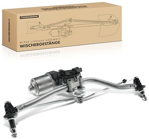 Frankberg Wischergestaange mit Wischermotor Vorne 67636914577 | Kompatibel mit X3 E83