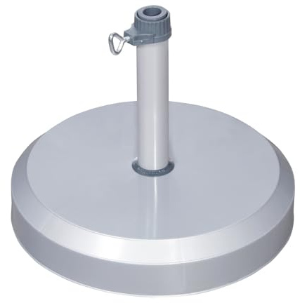 Doppler Betonsockel, 25 kg, Silber