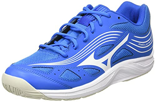 Mizuno Unisex Cyclone Speed 3 Volleyballschuh, blau/weiß, 44.5 EU