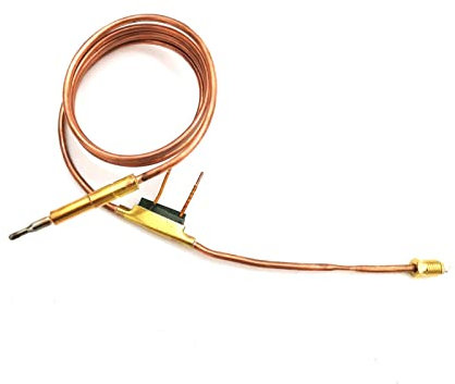 LANGshaw Thermoelement mit Unterbrecher for Gaswarmwasserbereiter, Kamine 1200 mm lang Leisurely