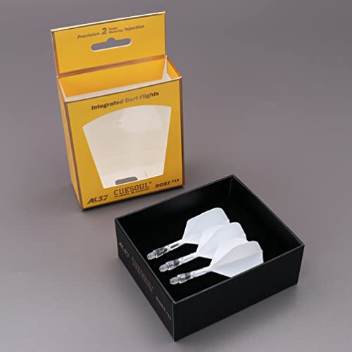 CUESOUL ROST T19 integrierter Dartschaft und Flight, große Standardform, 3er-Set