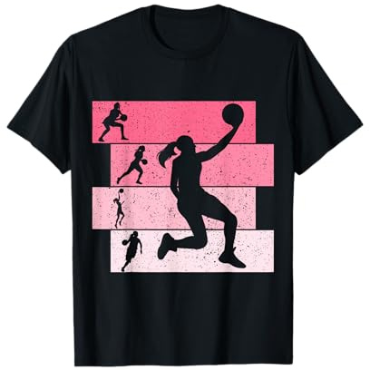 Basket Pallacanestro Donna Ragazza Maglietta