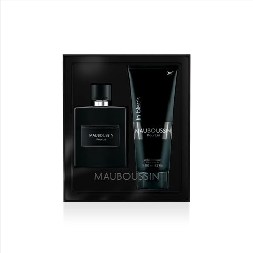 Mauboussin - Jumbo Set Pour Lui In Black : Eau de Parfum 100ml (3.3 Fl Oz) & Shower Gel 200ml (6.6 Fl Oz)