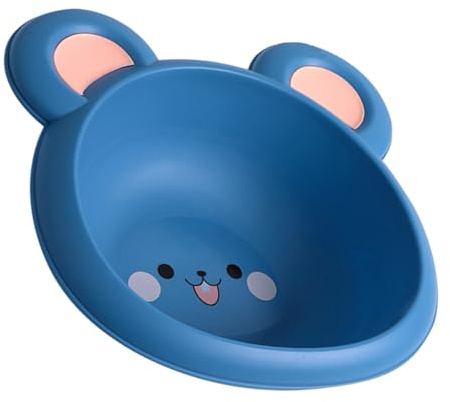 Vaguelly Klappbadewanne Kinder mit Cartoon Design Multifunktionales Babywaschbecken aus Pp Leicht und Einfach zu Reinigen für Gesicht und Bad