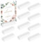 Sprifityy 10 Pezzi Portacarte in Legno di Faggio, Segnaposto per Matrimoni, Banchetti e Feste, Portafoto, Portacartoline, Portacarte Menù (Bianco)