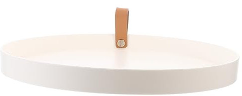 OFFSCH Bandeja Multifuncional De Cuero Para Artículos De Tocador Para Hogar y Hotel