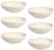 Nicoone Lot de 6 paniers de fermentation ronds en rotin naturel de 15 cm pour pain