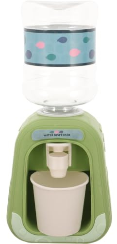 Milisten Mini Wasserspender Modell Puppenhaus Zubehör Deko Grün | Miniatur Wasserspender Modell für Puppenhaus, Schreibtischdeko und kreative Miniatur-Szenen in Grün