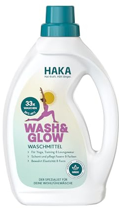 HAKA Wash & Glow, 1 L (33 WL), für Sport- & Activewear, erhält Elastizität