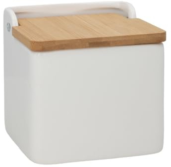 DRW Salero Ceramica Blanco 11.3x12x11.3 cm
