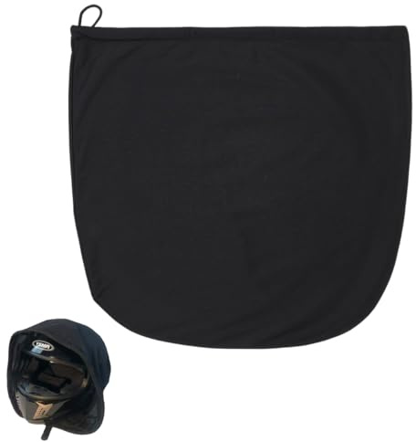 LUDHEP Bolsa Universal para Casco de Moto, con Bolsa de cordón, Funda para Casco Bolsa Portátil, Mochila Plegable de Almacenamiento para organizar Cascos, para Motocicleta, Bicicleta