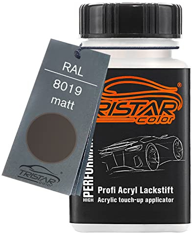TRISTARcolor RAL 8019 Graubraun matt Lackstift 50 ml schnelltrocknend