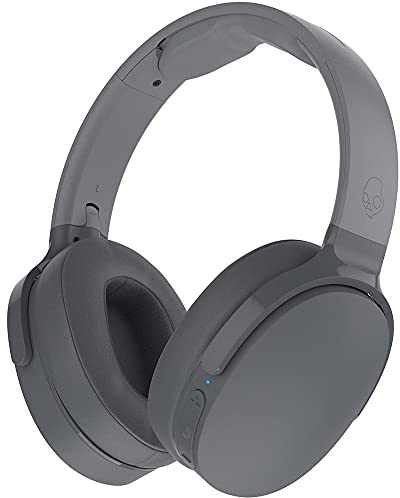 Skullcandy Hesh 3 Bluetooth Wireless Over-Ear Headphones with Microphone, Rapid Charge 22-Hour Battery, Foldable, Memory Foam Ear Cushions for Comfortable All-Day Fit, Black